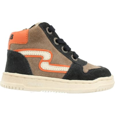 Develab - 44413 - Half-hoogJongensKindersneakers - Kleur: Blauw - Maat: 23