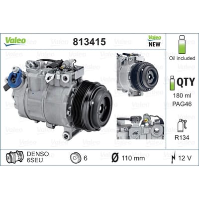 Compressor airconditioning VALEO 813415