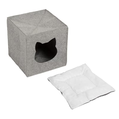 Vilten Kattenhol voor Opbergkast 33 x 33 x 33 cm