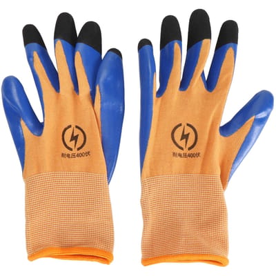 400V Elektrisch Geïsoleerde Handschoen Antislip Touchscreen Laagspanningsweerstand Handschoen voor orange