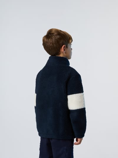 North Sails Sweatshirt Fleece met volledige ritssluiting