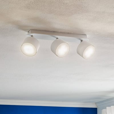 Eko-Light Plafondspot Cloudy 3-lamps wit
