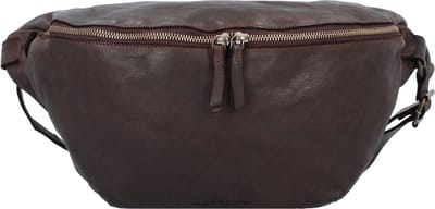 HAROLD'S Leren Schoudertas Submarine Hipbag Brown Donkerbruin