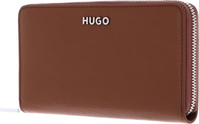 HUGO Portemonnee Chris Ziparound R Brown Bruine