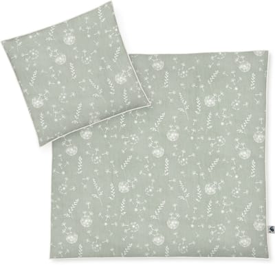 Julius Zöllner babybeddengoed organic - Wildflower, maat 80x80 + 35x40 cm