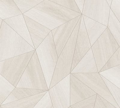 HOUTLOOK BEHANG | Grafisch - Beige Crème Zilver - Living Walls Daniel Hechter 7