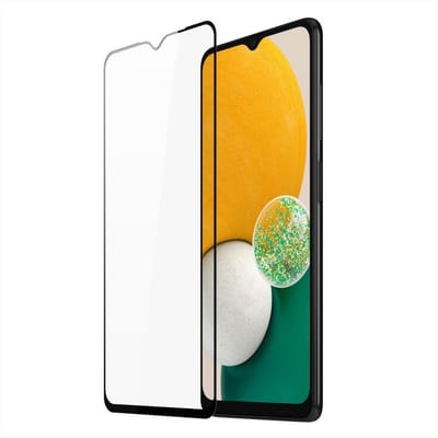 Dux Ducis Screen Protector - Geschikt voor Samsung Galaxy A13 4G / A13 5G / A04s Screen Protector - Dux Ducis Full-Cover Tempered Glass - Zwart