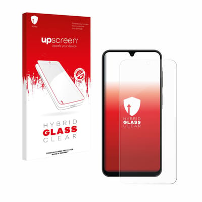 upscreen - Screenprotector voor Samsung Galaxy A26 5G - Folie Beschermfolie Beschermglas transparant