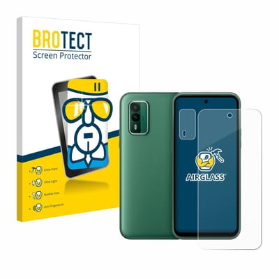 Screenprotector voor Nokia XR21 (Voor+Camera) Beschermglas transparant