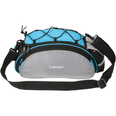 Lixada 13L multifunctionele achterbanktas voor fietsen, buitenfiets, bagagedragertas, kofferbak