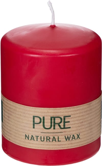 Bestel de PURE kaars van natuurlijke was voor een ontspannen sfeer in