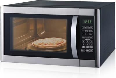 Grote Magnetron met Grill - 42 Liter Zetel met 1100W en 1400W, 11 Vermogensstanden en Automatische Menu's