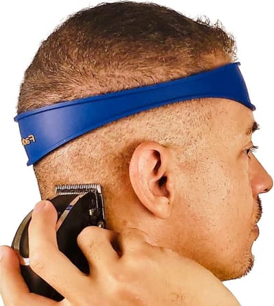 Kapsel Sjabloon - Gereedschap Knippen - Zelf Haar Stylen - Flexibele Siliconen - 54.6 cm Omtrek - Zwart