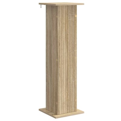 vidaXL - Plantenstand - Sonoma - Eiken - 30,5 - x - 30 - x - 100,5 - cm - Bewerkt - hout