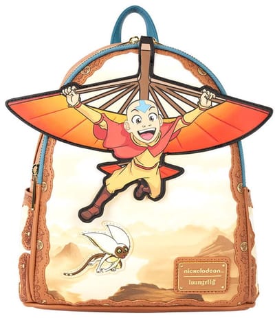 Dames minirugzak Loungefly Nickelodeon - Avatar: The Last Airbender Aang Glider Staff