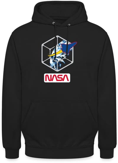 NASA-baan om de aarde Hoodie Unisex