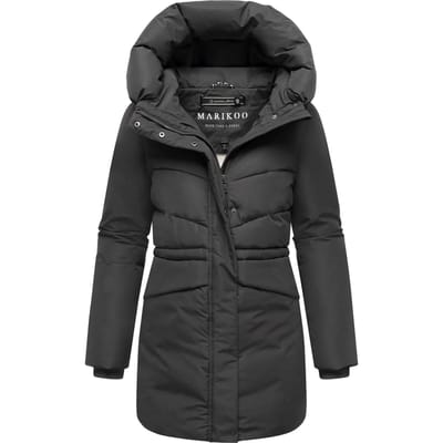Marikoo dames winterjas Delilah met fleecevoering & verstelbare taille