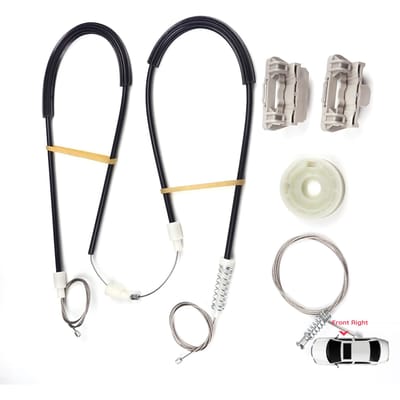 BWR398 Elektrische Raamheffer Reparatie Set Voor Rechts voor Ford Focus MK1 2000-2007 4/5 Deurs 6S4Z5423200BA Noord-Amerika Versie