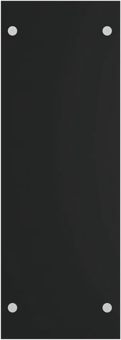 Brandhoutrek - Houtopslag Standaard - Haardhout Opslag - Gehard Glas Staal - 40 x 35 x 100 cm - Zwart