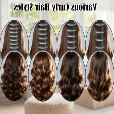 Warmtevrije krulstaven voor alle haartypes, 3 flexibele haarkrullers met satijnen muts voor nachtelijk gebruik, zwart