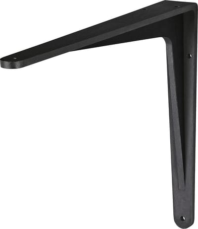 Plankdrager Aluminium zwart