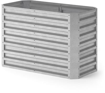 OK-Living Hoogbed – 120 x 60 cm Zilver