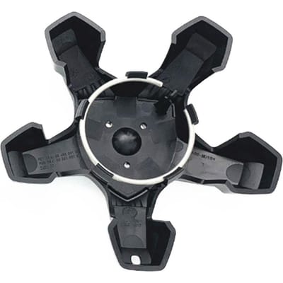 1X Cache Central de Roue Cache Moyeux Yl022040Xk Pour Peugeot 308 408 508 3008 4008 5008 black