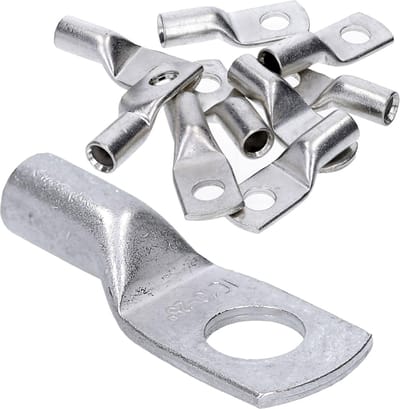 10 stuks Kalitec HR25-10 standaard buiskabelschoenen 25mm² M10 I zonder kijkgat I Made in Germany
