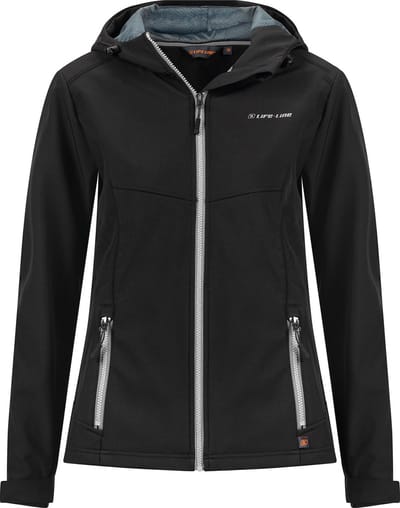 Life-Line - Khloe Softshell Jas - Blauw -  Outdoorjas - Wandeljas - Fleece Blauw