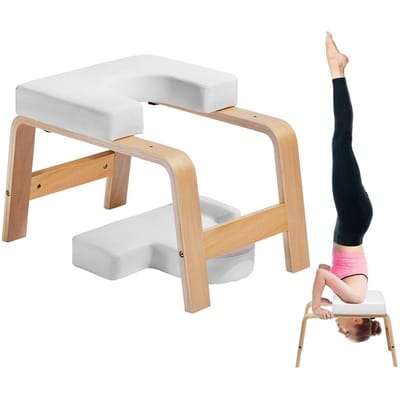 Yoga Hoofdstand Bank Inversie Stoel Oefening Workout Fitness Training