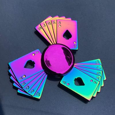 21 Stijlen Kleurrijke Fidget Spinner Stressverlichting Hand Spinner Metalen EDC Spinner Bureau Gyroscoop Speelgoed Volwassenen Kinderen Cadeaus Fidget Speelgoed
