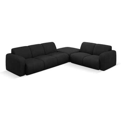 Hoekbank Lola rechts met hocker | Windsor & Co