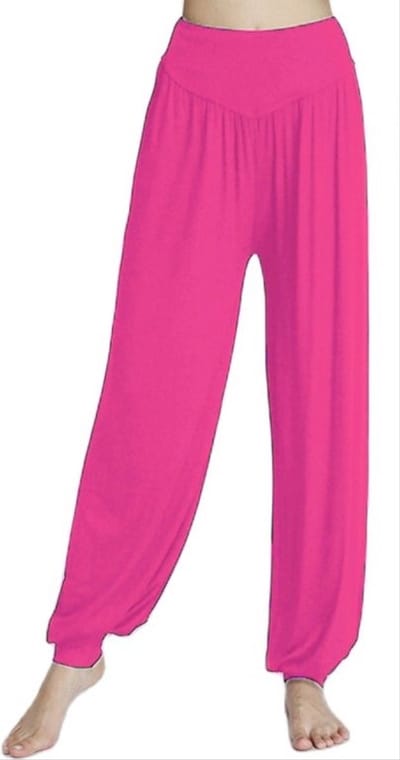 Go Go Gadget - Harembroek - Harem Palts - Yogabroek - Losse Broek - Chillbroek - Harem - Chillpants - Maat XXL - Roze