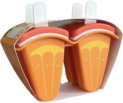 Ijsvormpjes Watermeloen - 4 stuks - ijslolliemaker - Ijs Vormen - Stokjes