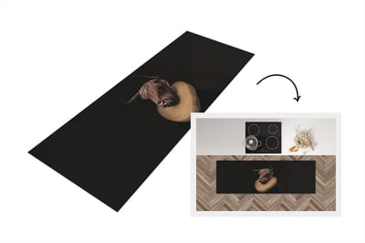 Keukenloper - Loper keuken - Schilderij - Schotse hooglander - Oude meesters - 150x50 cm - Keukenloper vinyl