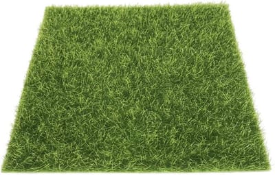 JGS Premium - Kunstgras miniatuur tuin decoratie 15x15 cm - simulatie grasmat gazon - DIY poppenhuis tuin ornament - groen - decoratief kunstgras