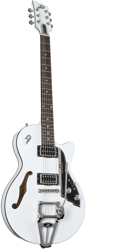 Duesenberg Starplayer TV Everest White - Custom elektrische gitaar