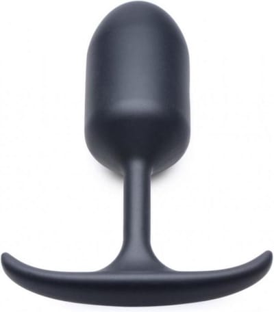 Heavy Hitters - Siliconen Buttplug met Metalen Gewicht - 4 maten S