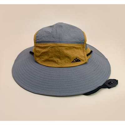 Berg Sneldrogend Kleurblok Emmerhoeden Nieuw Unisex Zonneklep Buiten Ademend Trekkoord Veelzijdig Mode Alpiene Petten 56-58cm brown