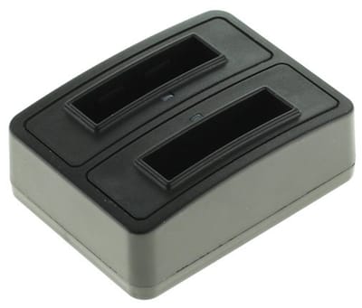 Huismerk Duo oplader voor 2 camera accu's Pentax D-Li78