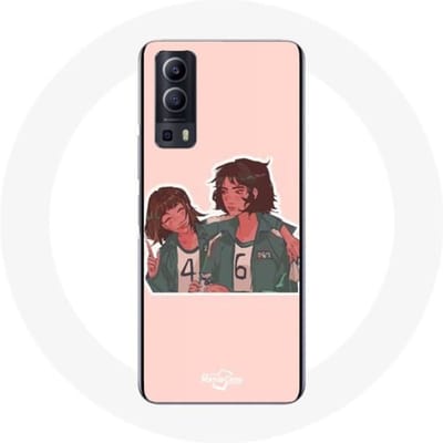 Coque Vivo Y72 Squid Game Ji Yeong Et Kang Sae Byeok