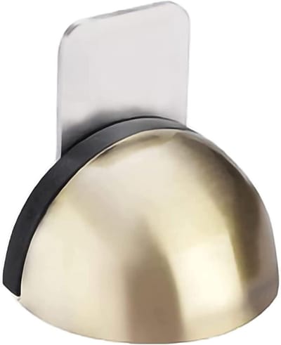 Deurstopper Vloer - Deurvanger - Deur Open Houden - Sterke Magneet - 1 Stuk - Groen Brons