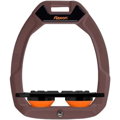 Plat Grip veiligheidsbeugels bruin/zwart/oranje Flex-On Safe-On