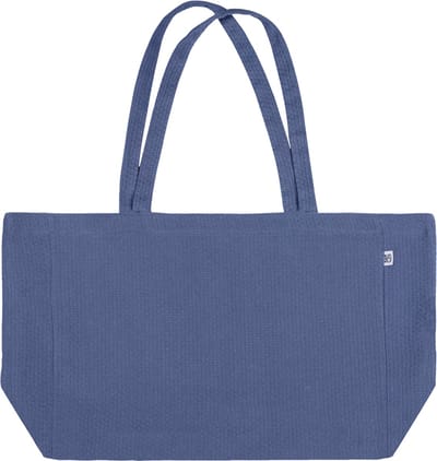 Torres Novas 1845 Strandtas Santa Maria, Blauw - 41 x 29 x 14 cm - Katoen