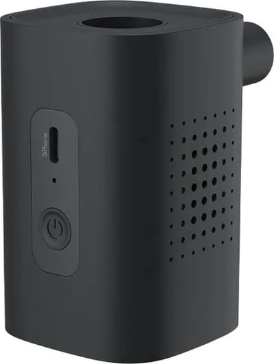 DrPhone AirPulse – Elektrische Mini Luchtpomp – Vacuum Functie – Draagbare Luchtpomp – Met Veelzijdige Oplaad Methodes – Zwart