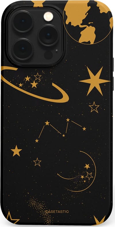 Casetastic Hoesje Geschikt voor Apple iPhone 14 Pro Max Magsafe - Stijlvolle Beschermende Duo-layer Case - Nachtelijk uitzicht