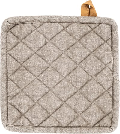 Pannenlap MYRNA 20x20cm - set/2, taupe