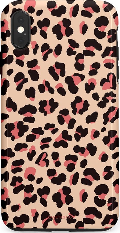 Casetastic Hoesje Geschikt voor Apple iPhone Xs Max - Stijlvolle Beschermende Duo-layer Case - Pantermeid