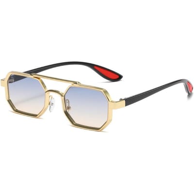 Lunettes de soleil carrées vintage pour hommes Lunettes de soleil Steampunk Vintage Pour Dames Style Punk Lunettes élégantes Lunettes de soleil vintage Gafas De Sol