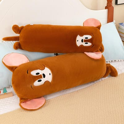 Kat en Muis Pluche Slaapkussen Cartoon Schattige Tom Kat Pop Pop Kantoor Bank Bed Kussen 100cm